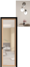 Elegant glass doors for enhancing natural light in modern interiors